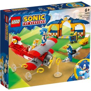 LEGO Sonic the Hedgehog Tails Workshop and Tornado Plane 76991